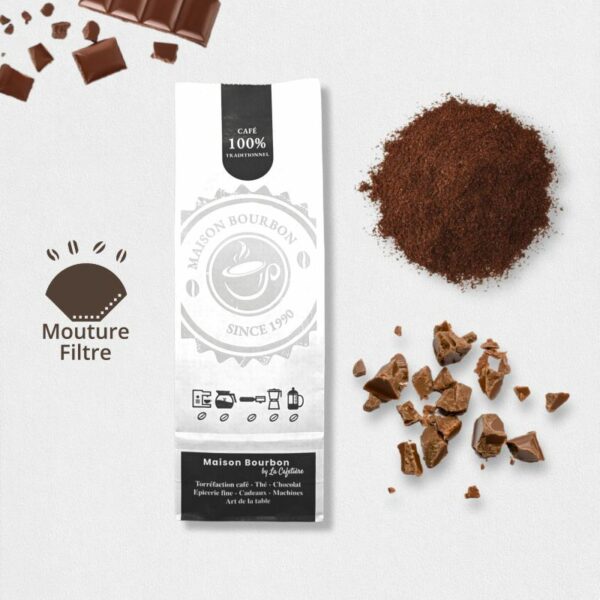 cafe aromatise chocolat sachet de 250g