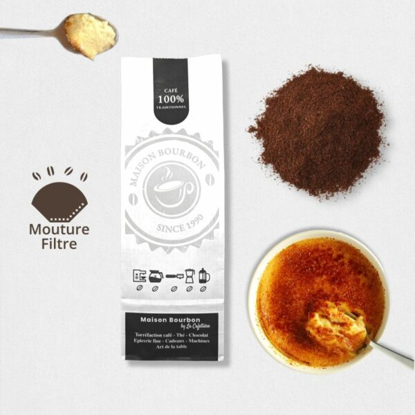 cafe aromatise creme brulee sachet de 250g